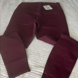 Fabletic PowerHold, high-waisted legging, Merlot, M